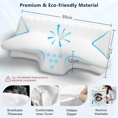 AxisAlignPro™ – Cervical Alignment Pillow